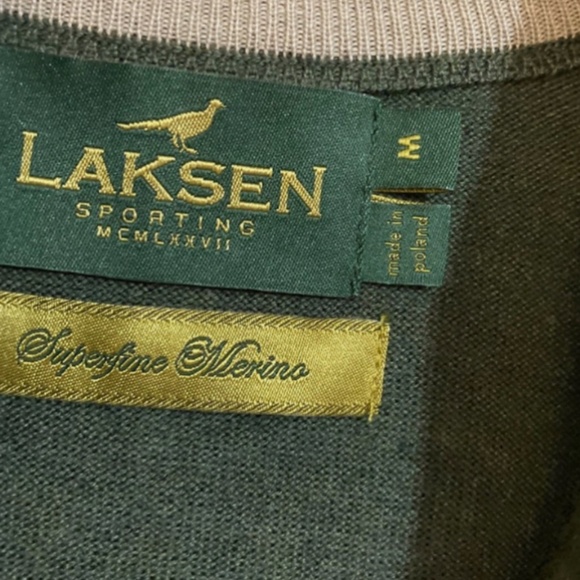 Mens Larsen sweater size medium very nice - Picture 2 of 6